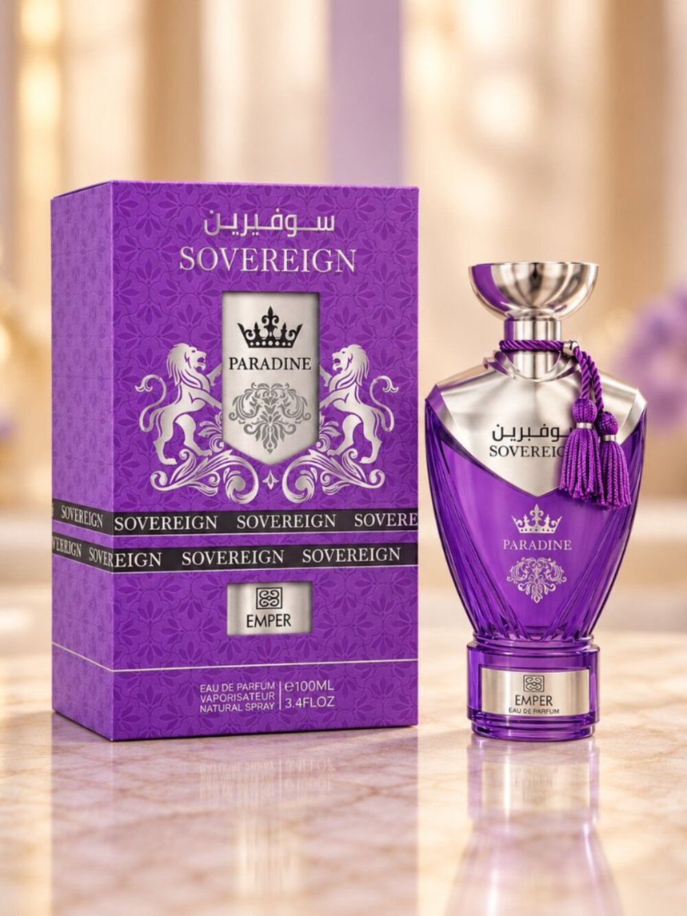 Emper Sovereign Paradine EDP for Women 3.4 oz / 100 ml